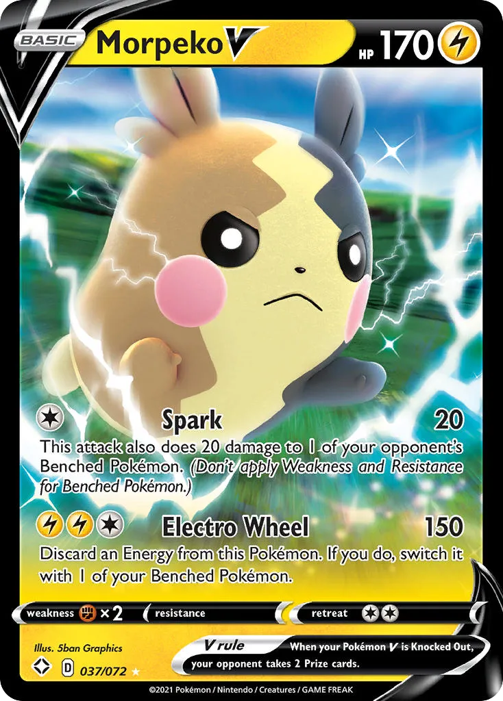 Morpeko V — Shining Fates — Pokémon