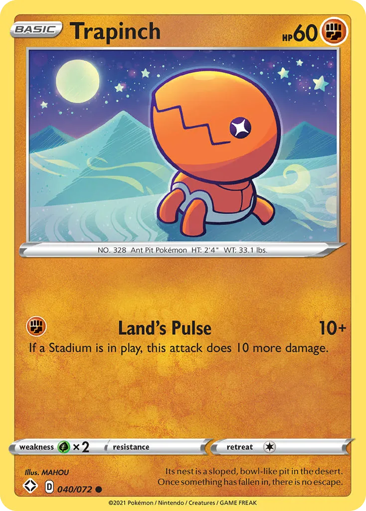 Trapinch — Shining Fates — Pokémon