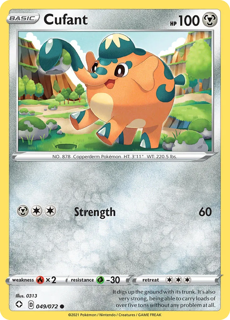Cufant — Shining Fates — Pokémon