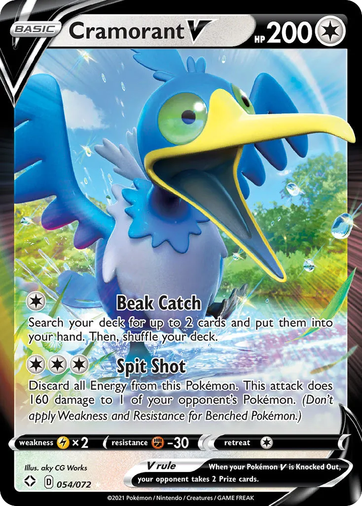 Cramorant V — Shining Fates — Pokémon