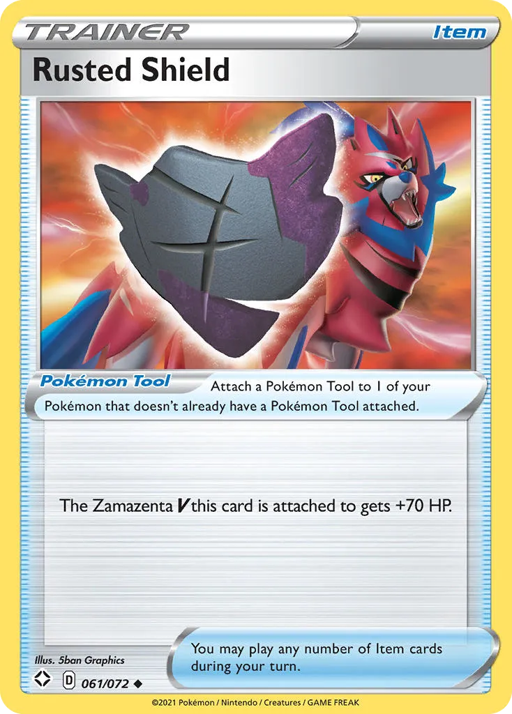 Bouclier Rouillé — Shining Fates — Pokémon