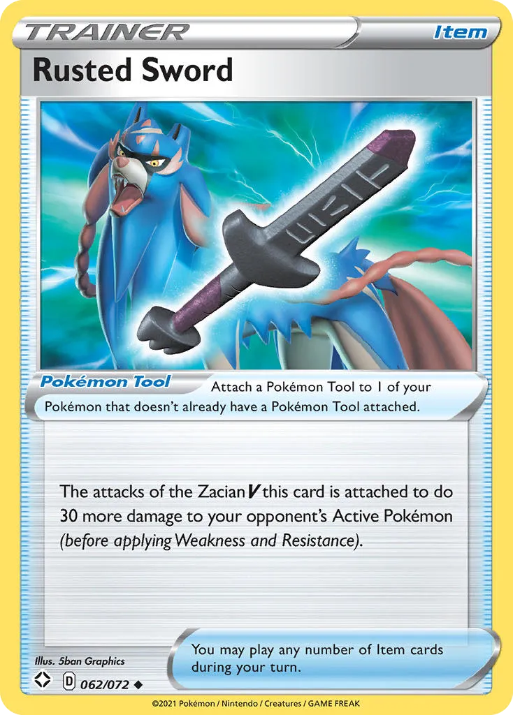 Épée Rouillée — Shining Fates — Pokémon