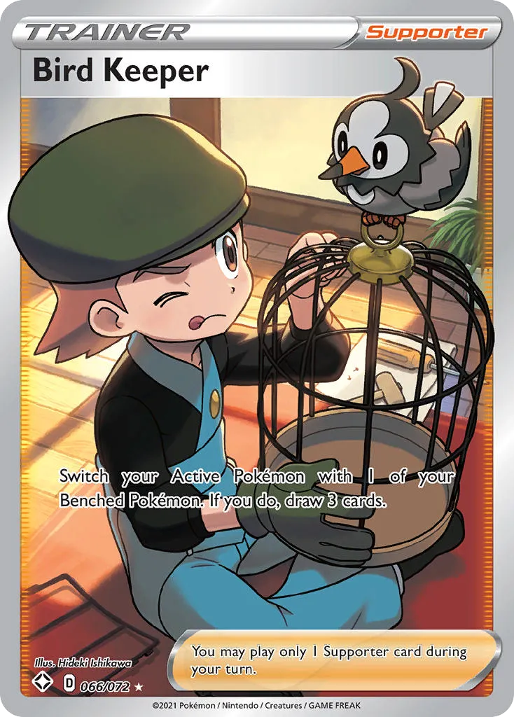 Bird Keeper — Shining Fates — Pokémon