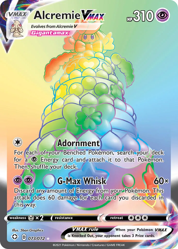 Alcremie VMAX — Shining Fates — Pokémon