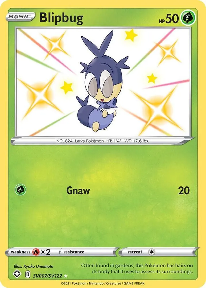 Blipbug — Shining Fates: Shiny Vault — Pokemon