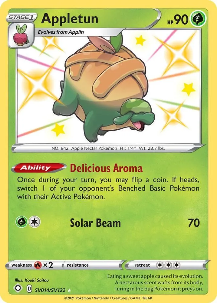 Appletun — Shining Fates: Shiny Vault — Pokémon
