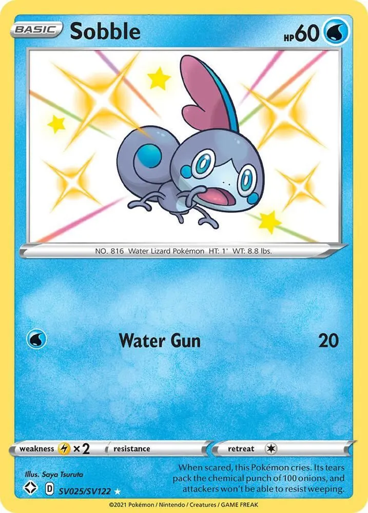 Sobble — Shining Fates: Shiny Vault — Pokemon