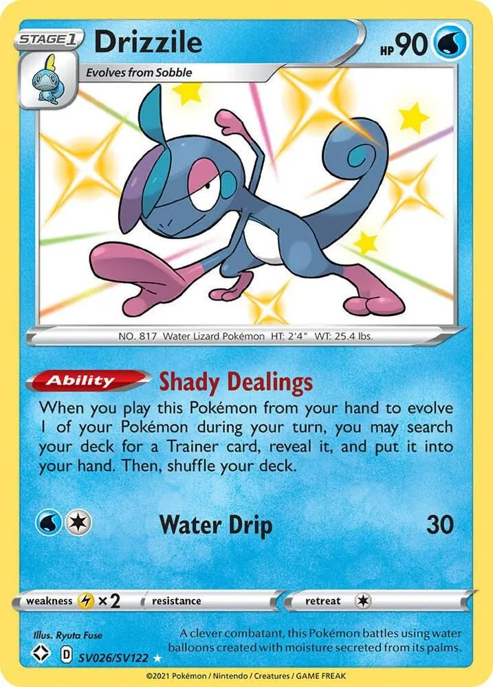 Drizzile — Shining Fates: Shiny Vault — Pokémon