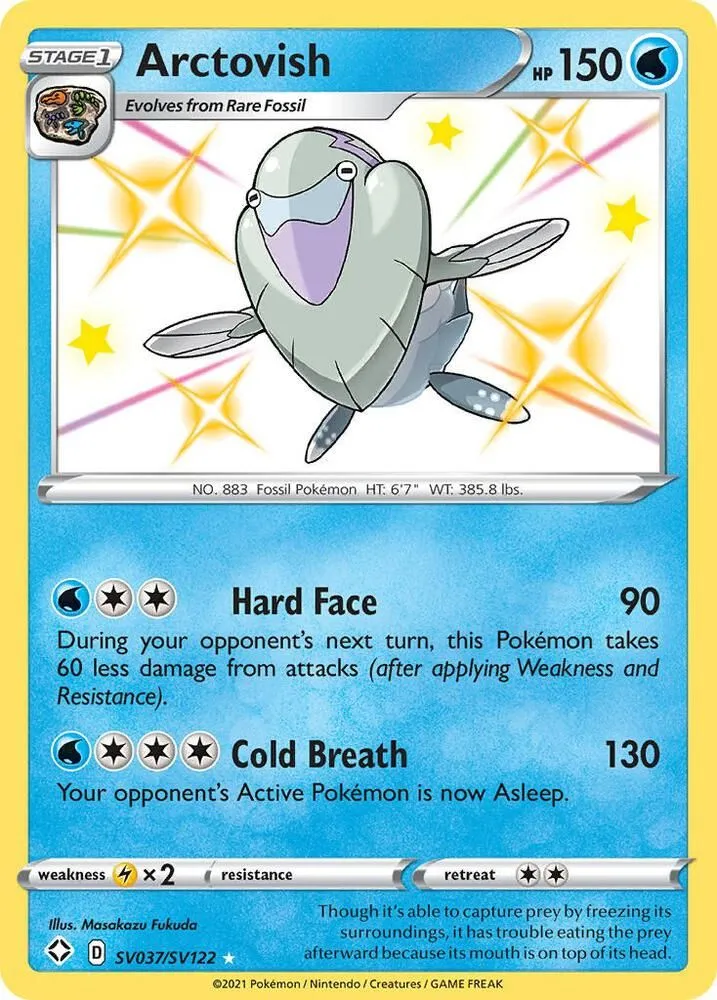 Arctovish — Shining Fates: Shiny Vault — Pokemon