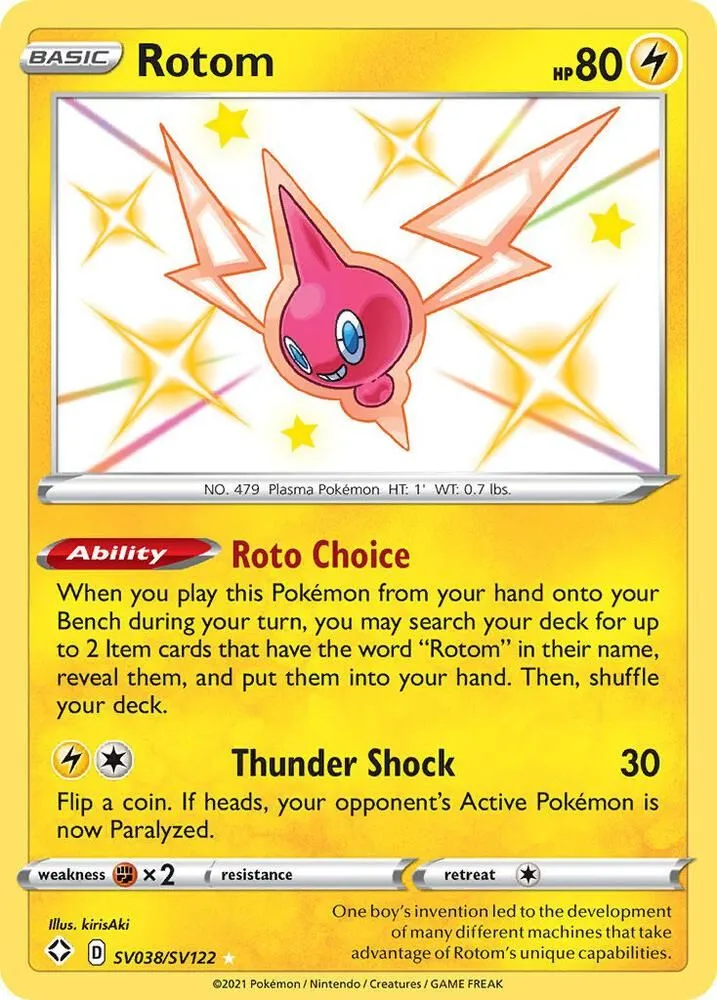 Rotom — Shining Fates: Shiny Vault — Pokémon