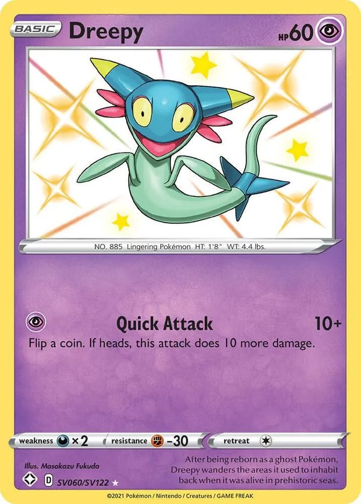 Dreepy — Shining Fates: Shiny Vault — Pokemon