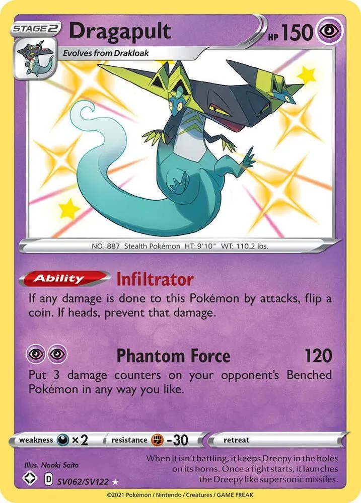 Dragapult — Shining Fates: Shiny Vault — Pokémon