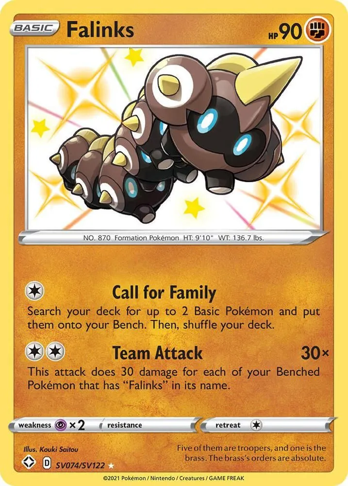 Falinks — Shining Fates: Shiny Vault — Pokémon