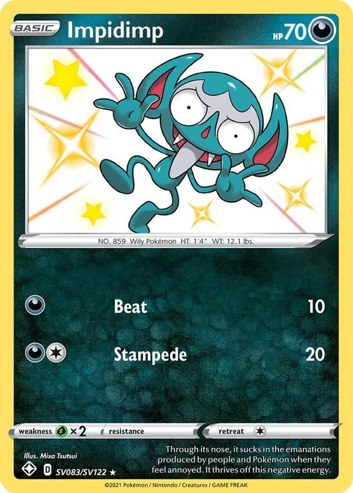 Impidimp — Shining Fates: Shiny Vault — Pokémon
