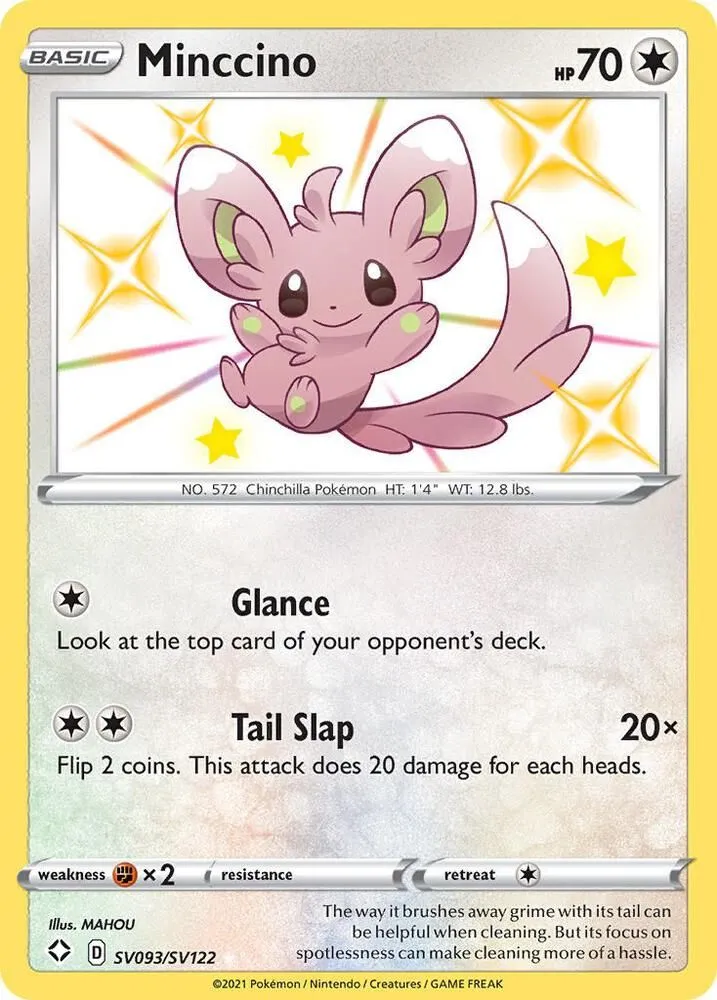 Minccino — Shining Fates: Shiny Vault — Pokemon