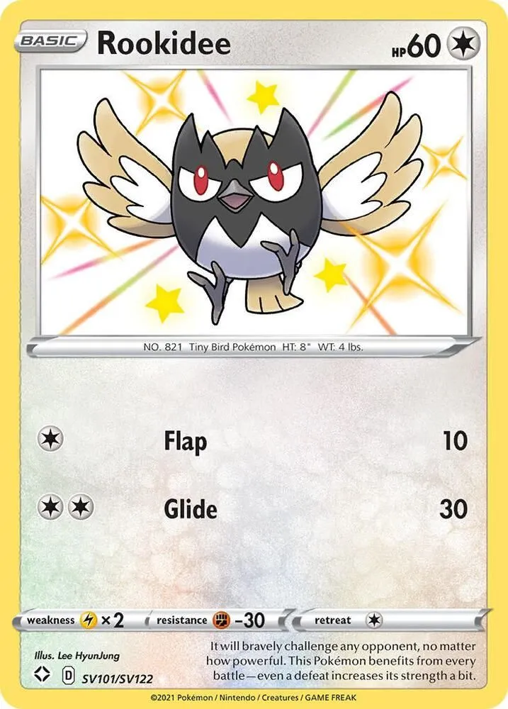 Rookidee — Shining Fates: Shiny Vault — Pokémon