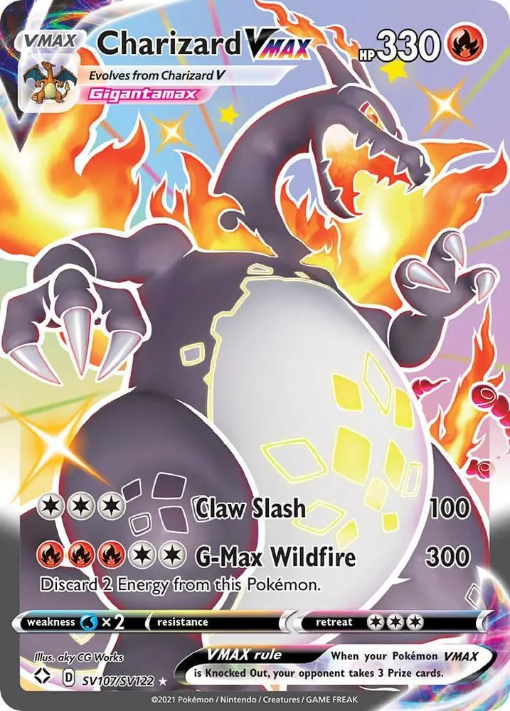 Charizard VMAX — Shining Fates: Shiny Vault — Pokémon