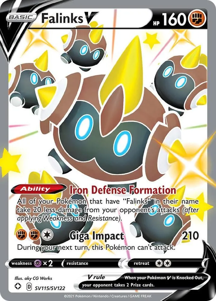 Falinks V — Shining Fates: Shiny Vault — Pokémon