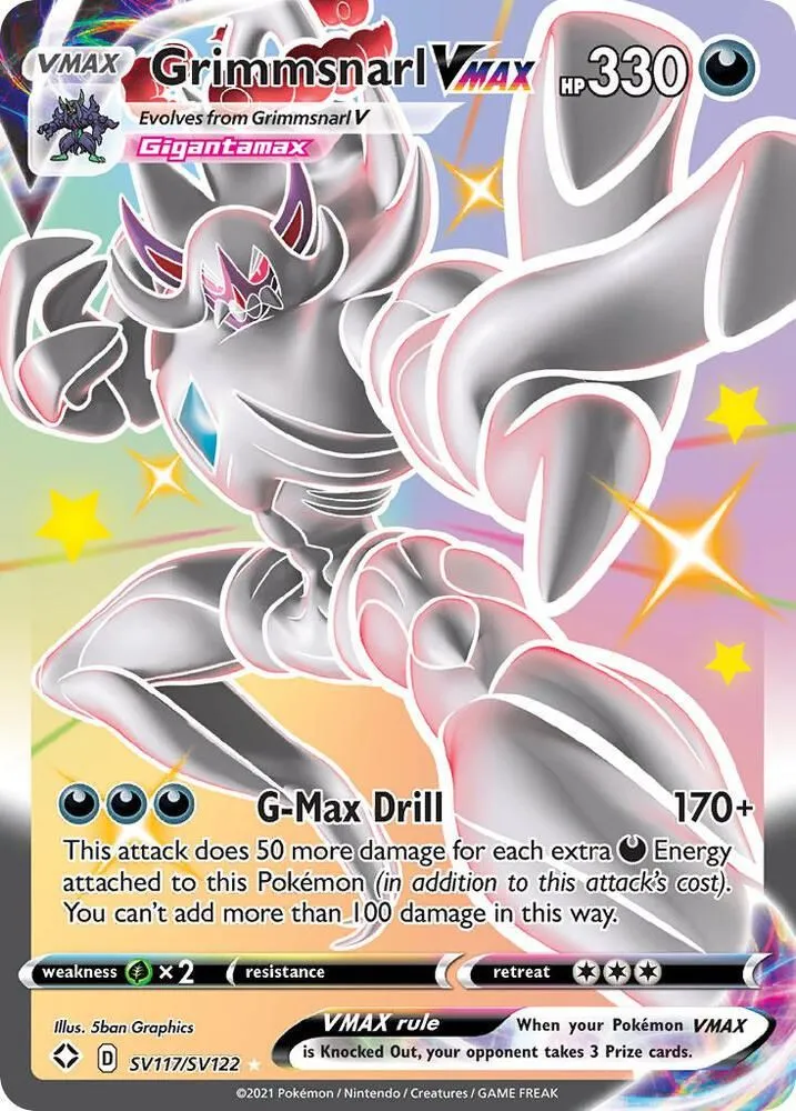 Grimmsnarl VMAX — Shining Fates: Shiny Vault — Pokemon
