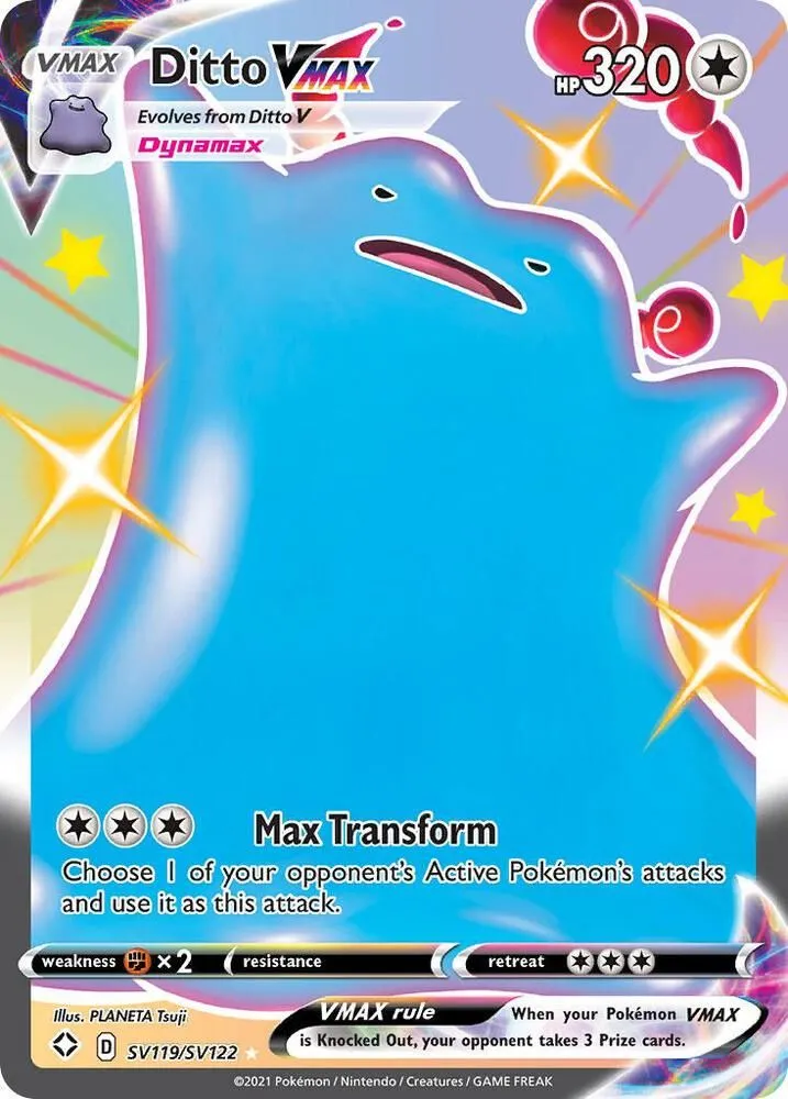 Ditto VMAX — Shining Fates: Shiny Vault — Pokémon