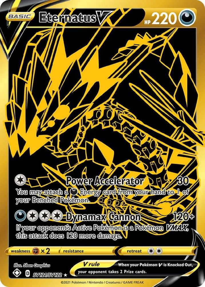 Eternatus V — Shining Fates: Shiny Vault — Pokemon