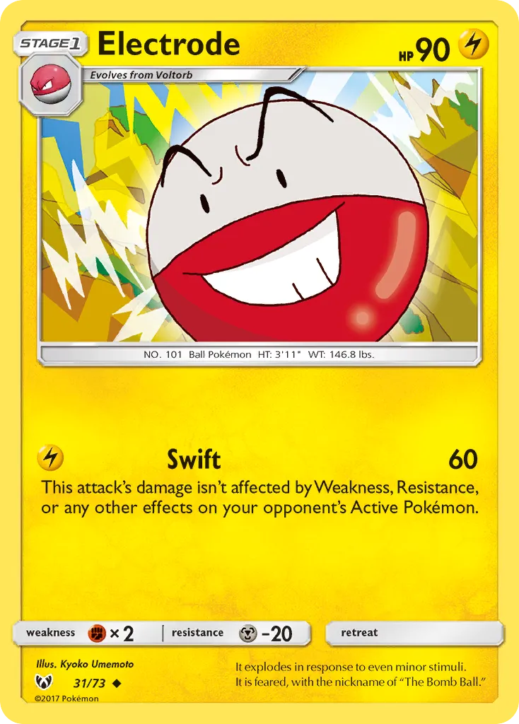 Electrode — Shining Legends — Pokémon