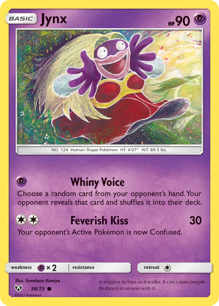Jynx — Shining Legends — Pokemon