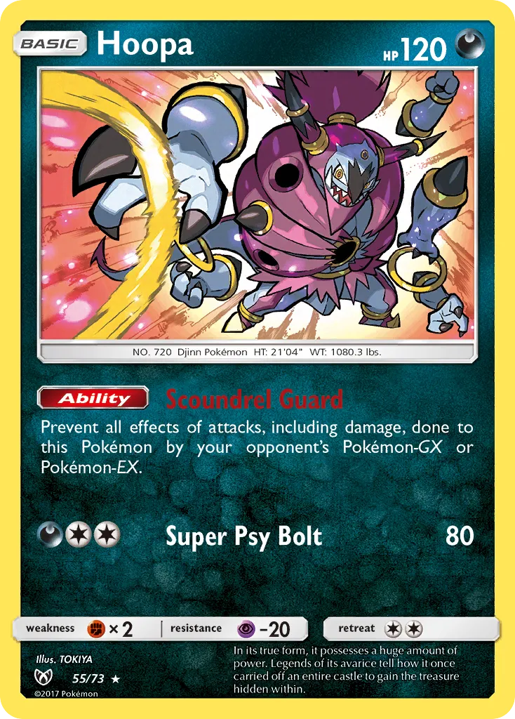 Hoopa — Shining Legends — Pokémon