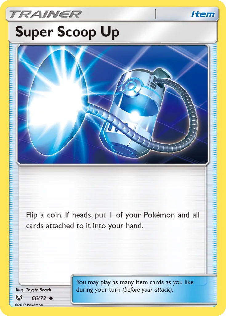 Super Rappel — Shining Legends — Pokémon