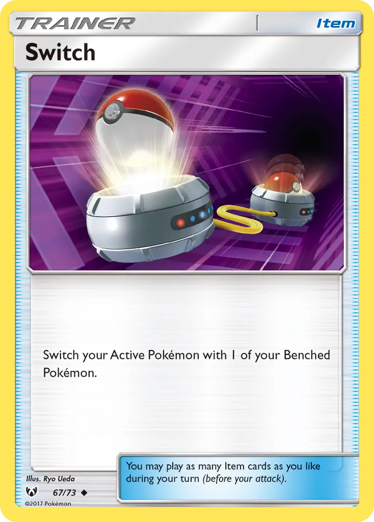 Switch — Shining Legends — Pokémon