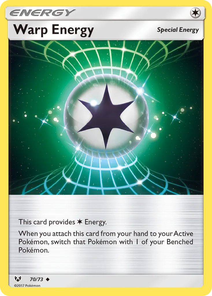 Warp Energy — Shining Legends — Pokémon