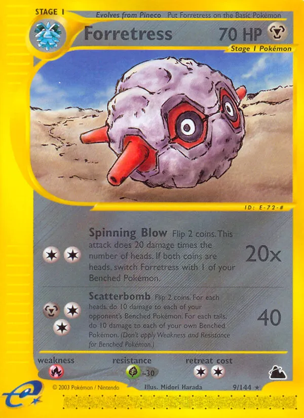 Forretress — Skyridge — Pokémon