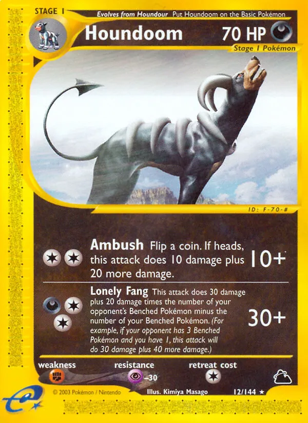 Houndoom — Skyridge — Pokemon