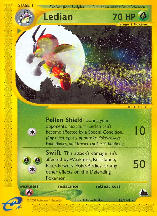 Ledian — Skyridge — Pokemon
