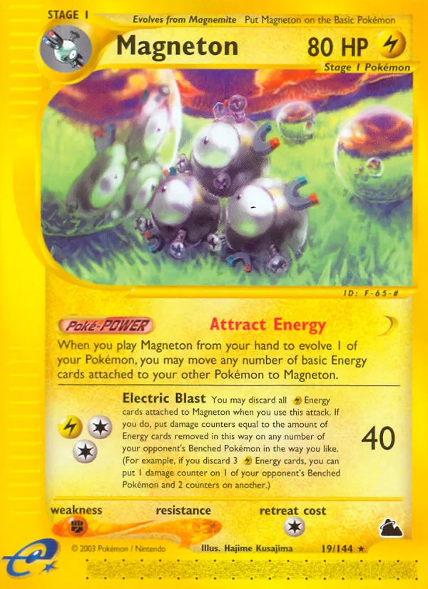 Magneton — Skyridge — Pokemon