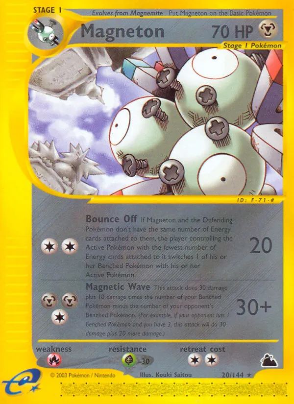 Magneton — Skyridge — Pokemon