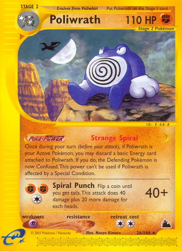 Poliwrath — Skyridge — Pokemon