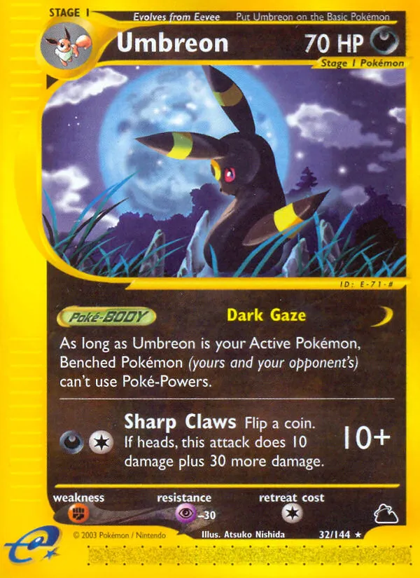 Umbreon — Skyridge — Pokemon