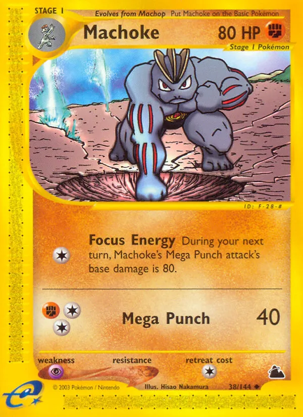 Machoke — Skyridge — Pokemon