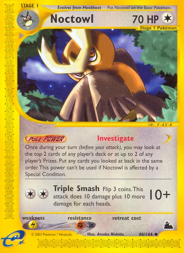Noctowl — Skyridge — Pokemon