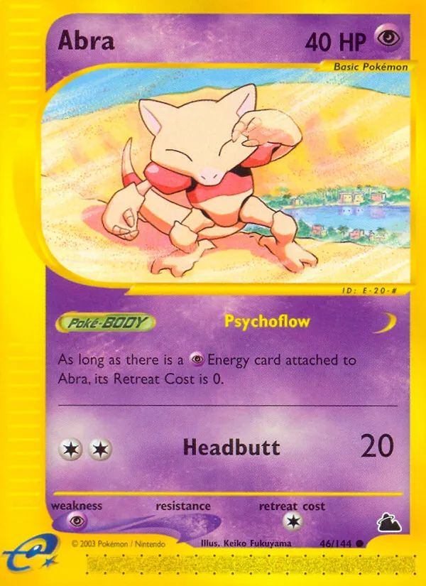 Abra — Skyridge — Pokemon