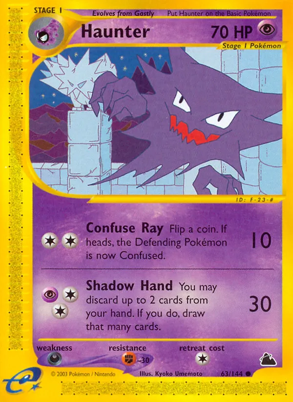 Haunter — Skyridge — Pokemon