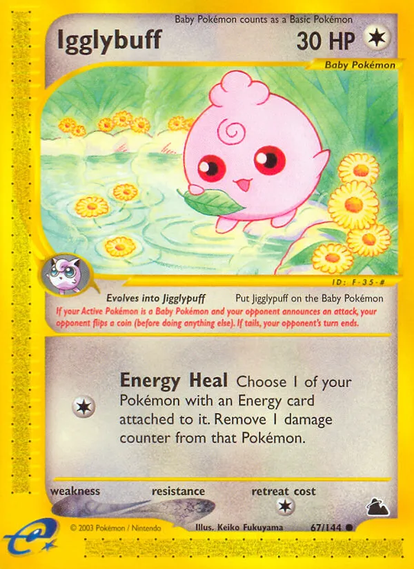 Igglybuff — Skyridge — Pokemon