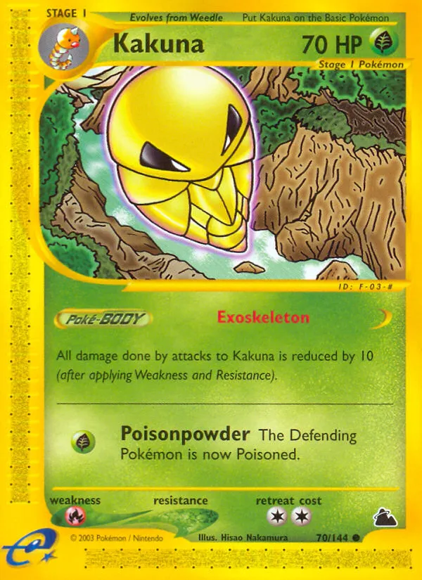 Kakuna from Skyridge - Pokemon
