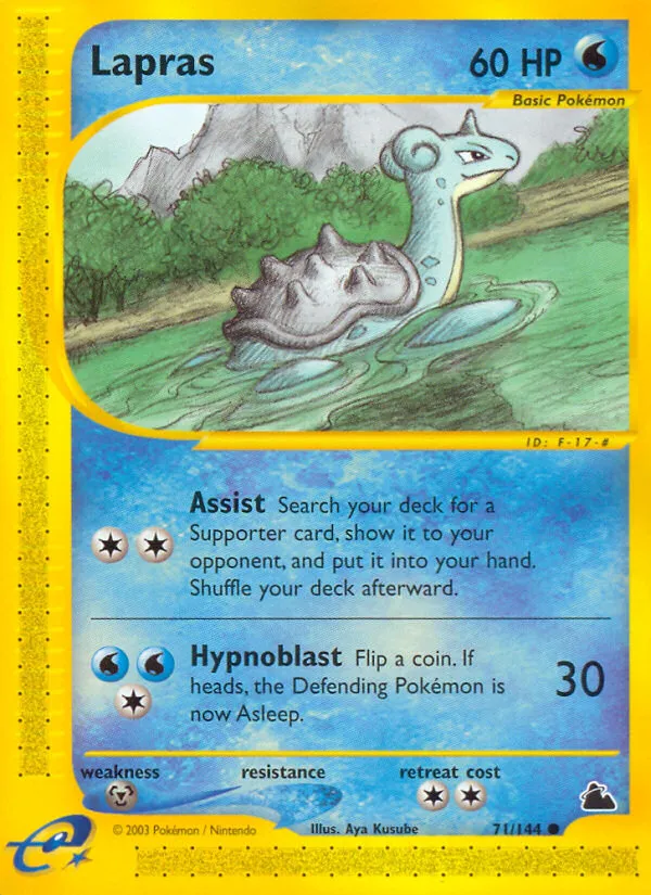 Lapras from Skyridge - Pokemon