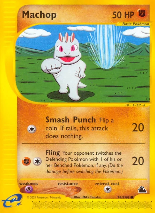 Machoc from Skyridge - Pokemon