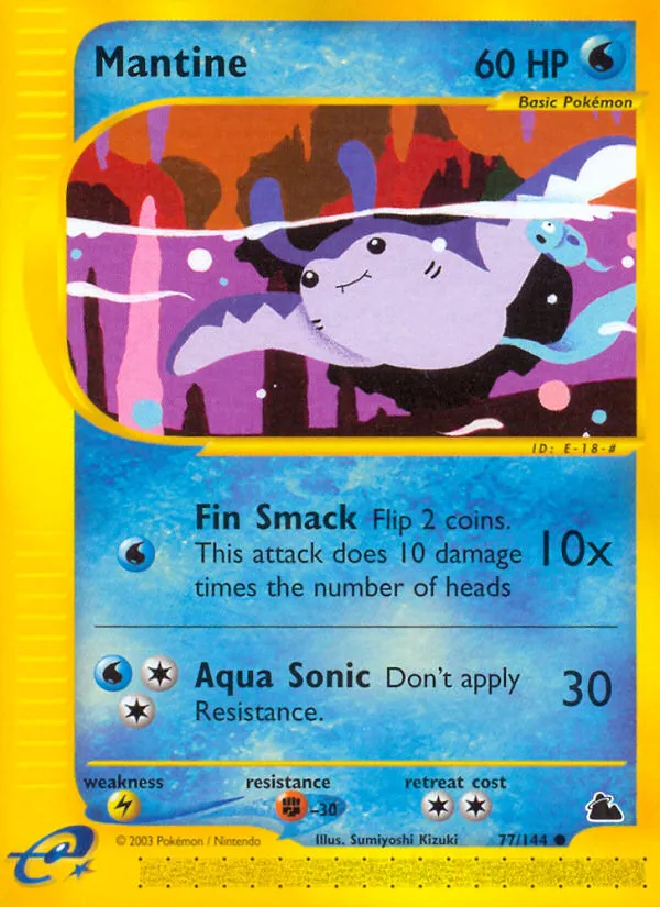 Démanta — Skyridge — Pokémon