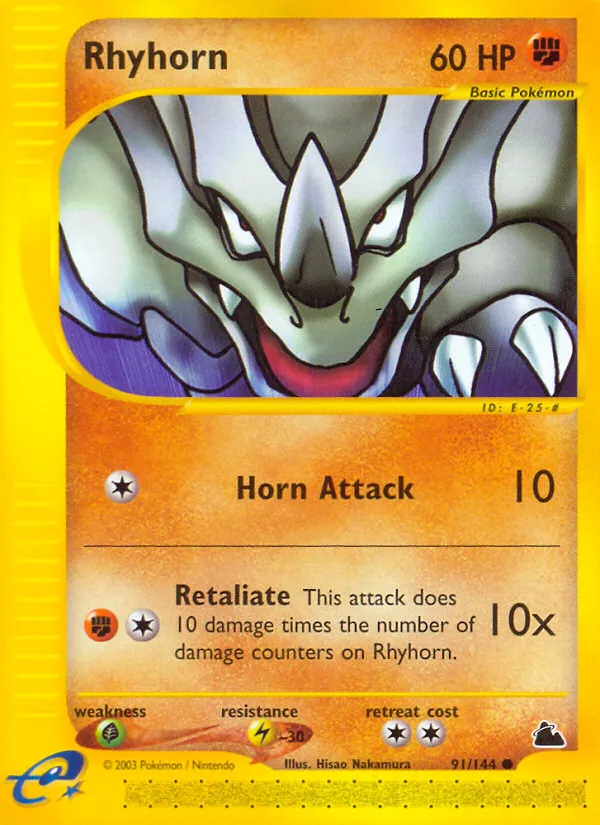 Rhinocorne — Skyridge — Pokemon