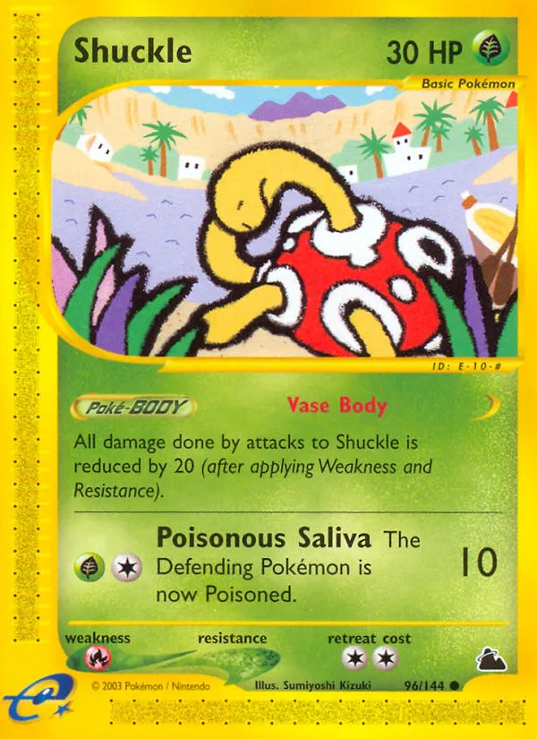 Shuckle from Skyridge - Pokemon