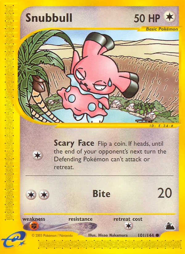 Snubbull — Skyridge — Pokemon